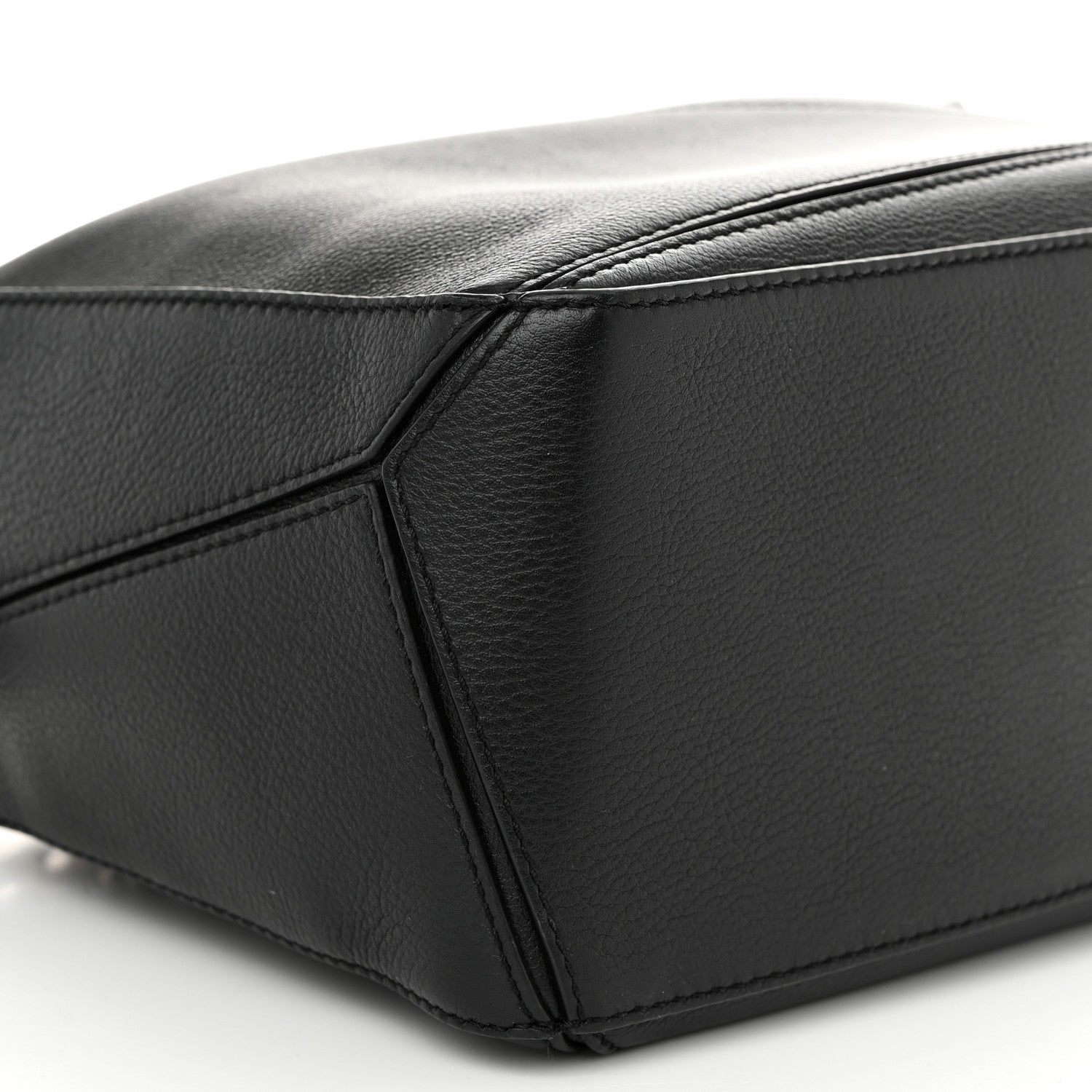 Loewe Calfskin Small Puzzle Bag Black 8 of 10