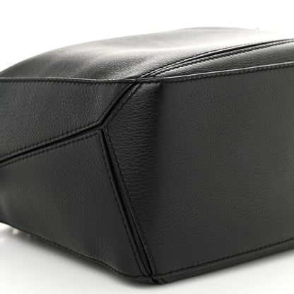 Loewe Calfskin Small Puzzle Bag Black 8 of 10
