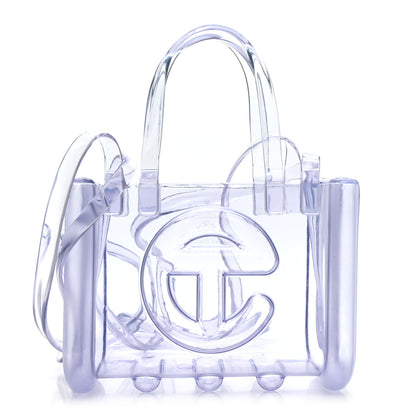 Telfar x MELISSA Jelly Small Shopping Bag Clear 1 of 9