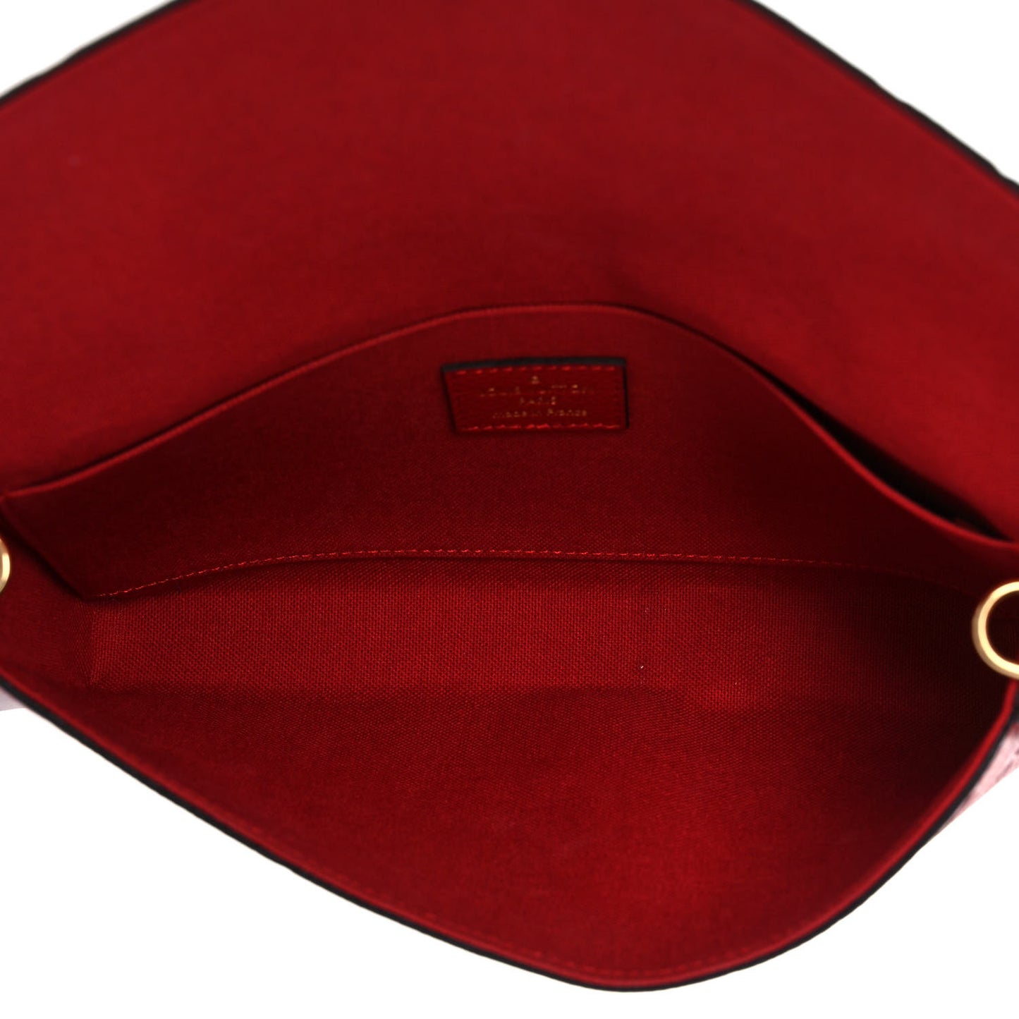Empreinte Pochette Felicie Chain Wallet Scarlet