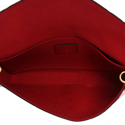 Louis Vuitton Empreinte Pochette Felicie Chain Wallet Scarlet 6 of 10