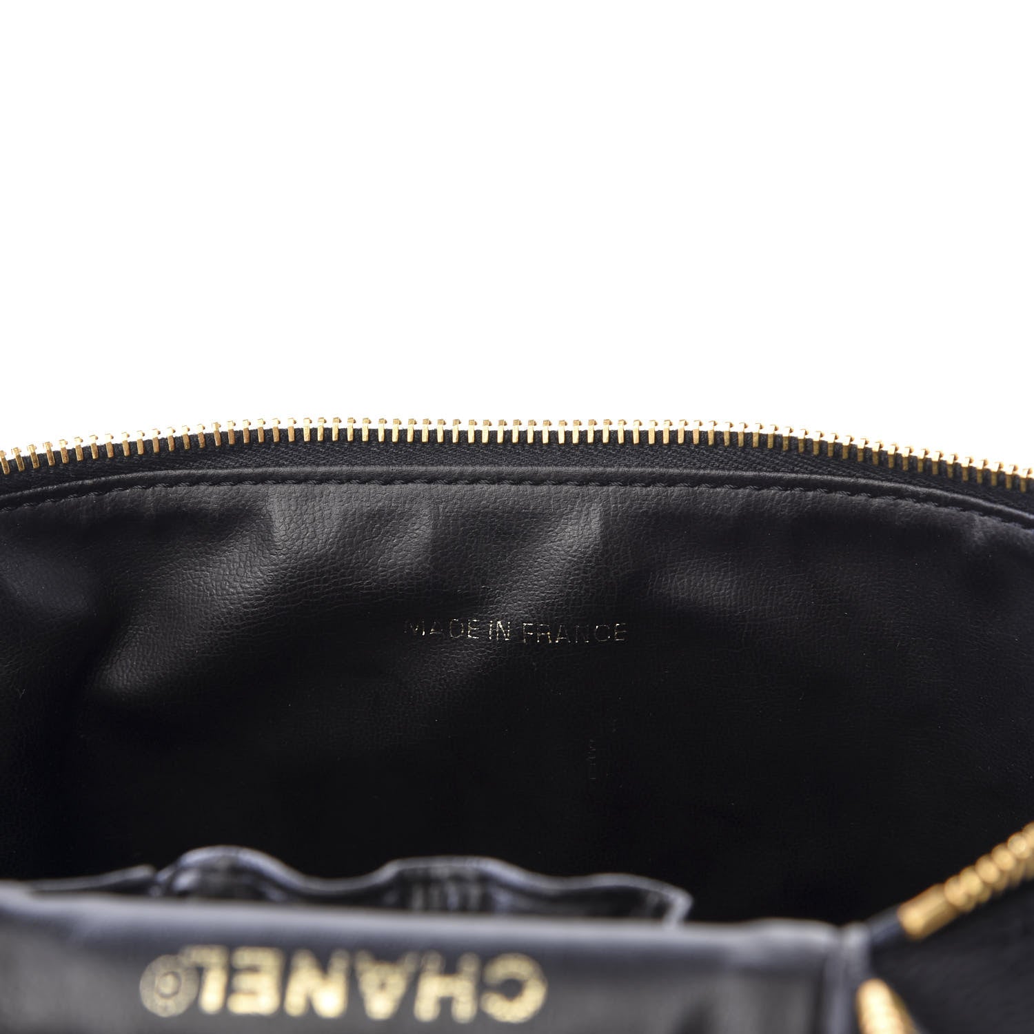 Chanel Caviar Cosmetic Vanity Bag Black 8 of 11