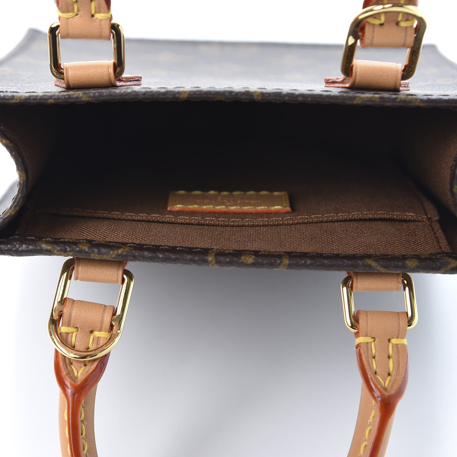 Louis Vuitton Monogram Petit Sac Plat 7 of 16