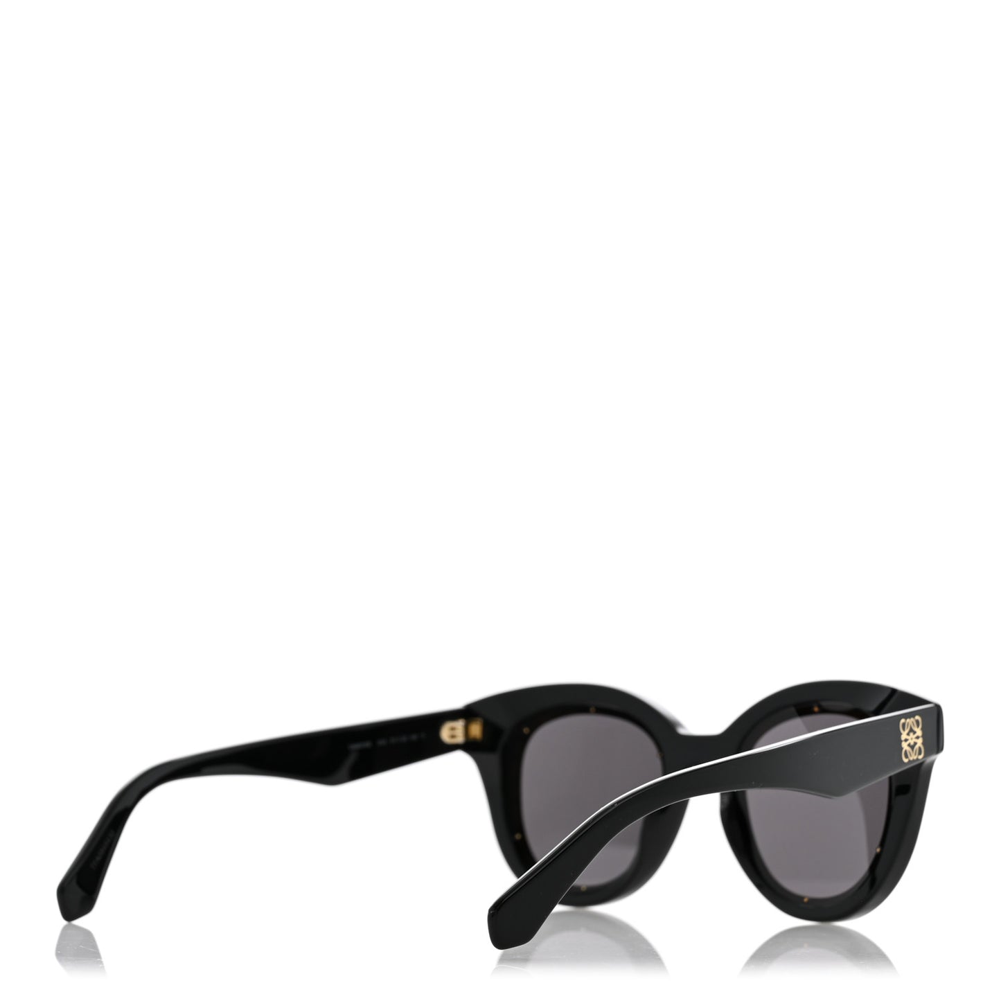 Acetate Mini Anagram Butterfly Sunglasses LW40183I Black