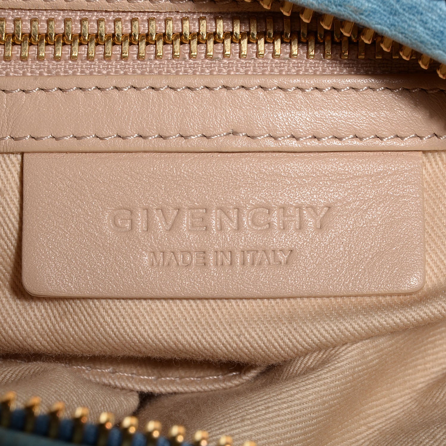 Givenchy Tumbled Sheepskin Medium Pandora Sky Blue 6 of 9