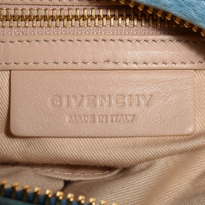 Givenchy Tumbled Sheepskin Medium Pandora Sky Blue 6 of 9