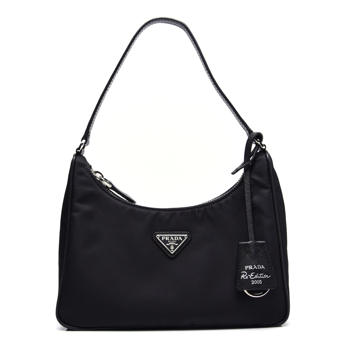 Tessuto Nylon Mini Re-Edition 2000 Bag Black