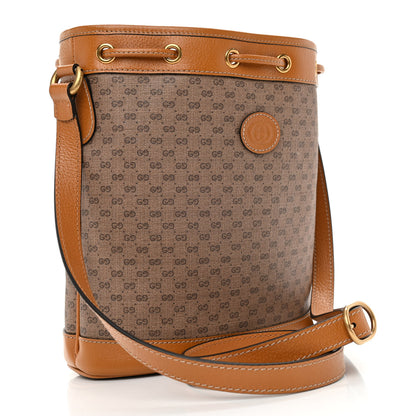Gucci X DISNEY Mini Vintage GG Supreme Monogram Bucket Bag Beige Vintage Sun Oil 3 of 8