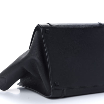 Celine Supple Calfskin Medium Phantom Luggage Black 8 of 9