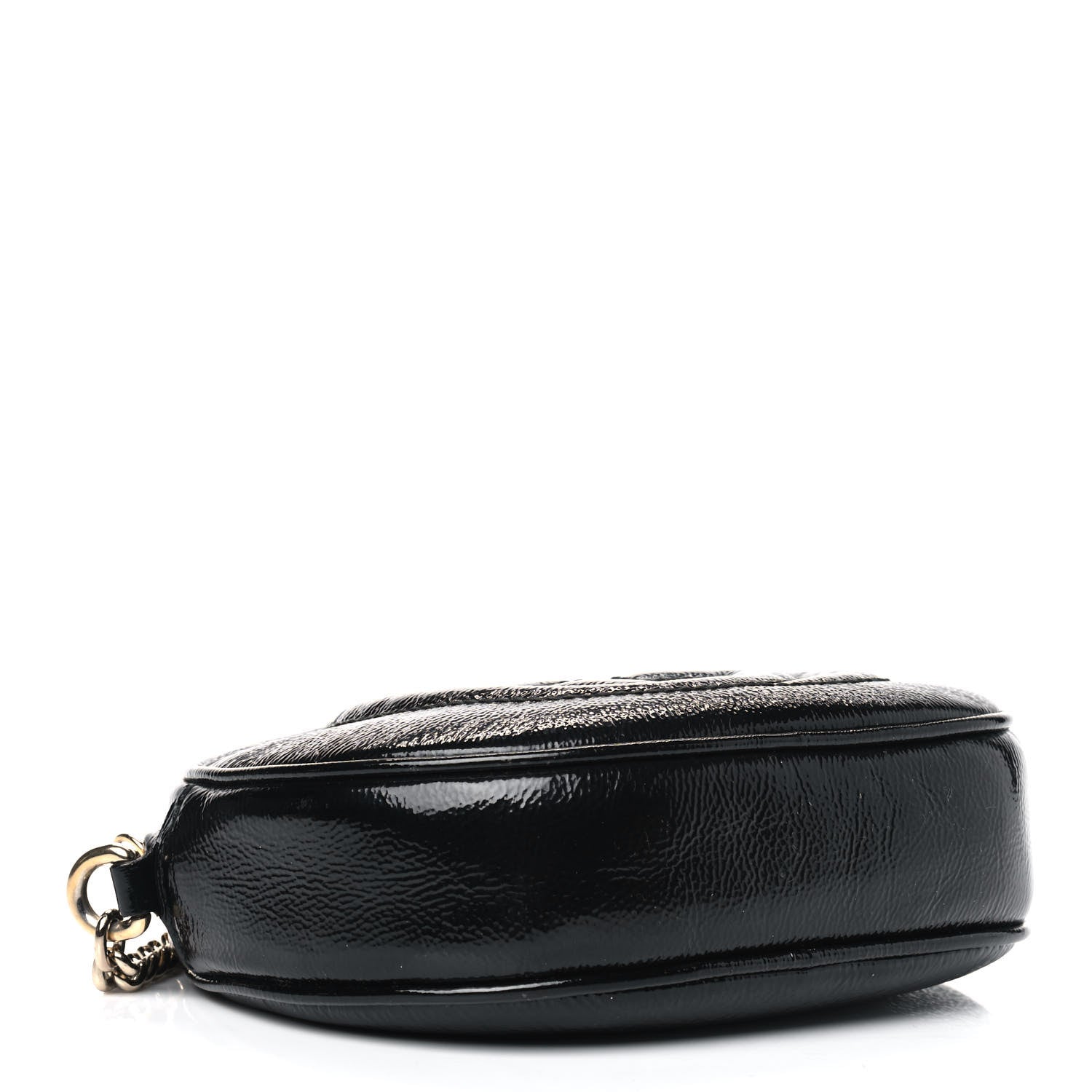 Gucci Patent Mini Soho Chain Bag Black 3 of 5
