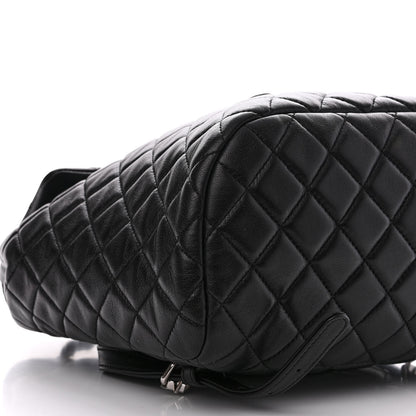 Chanel Lambskin Quilted Small Urban Spirit Backpack Black 9 of 10
