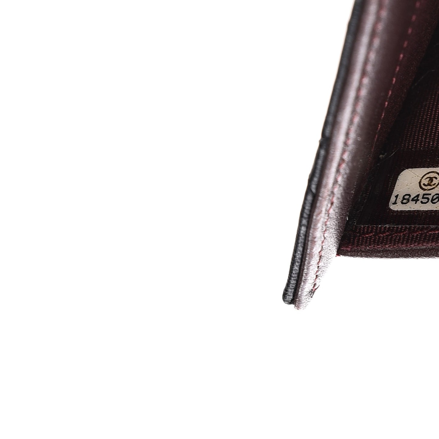 Lambskin Quilted Large Flap Wallet Black