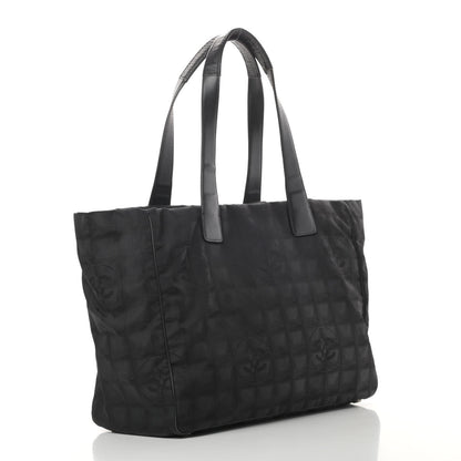 Chanel Nylon Large Travel Tote Black 3 of 16