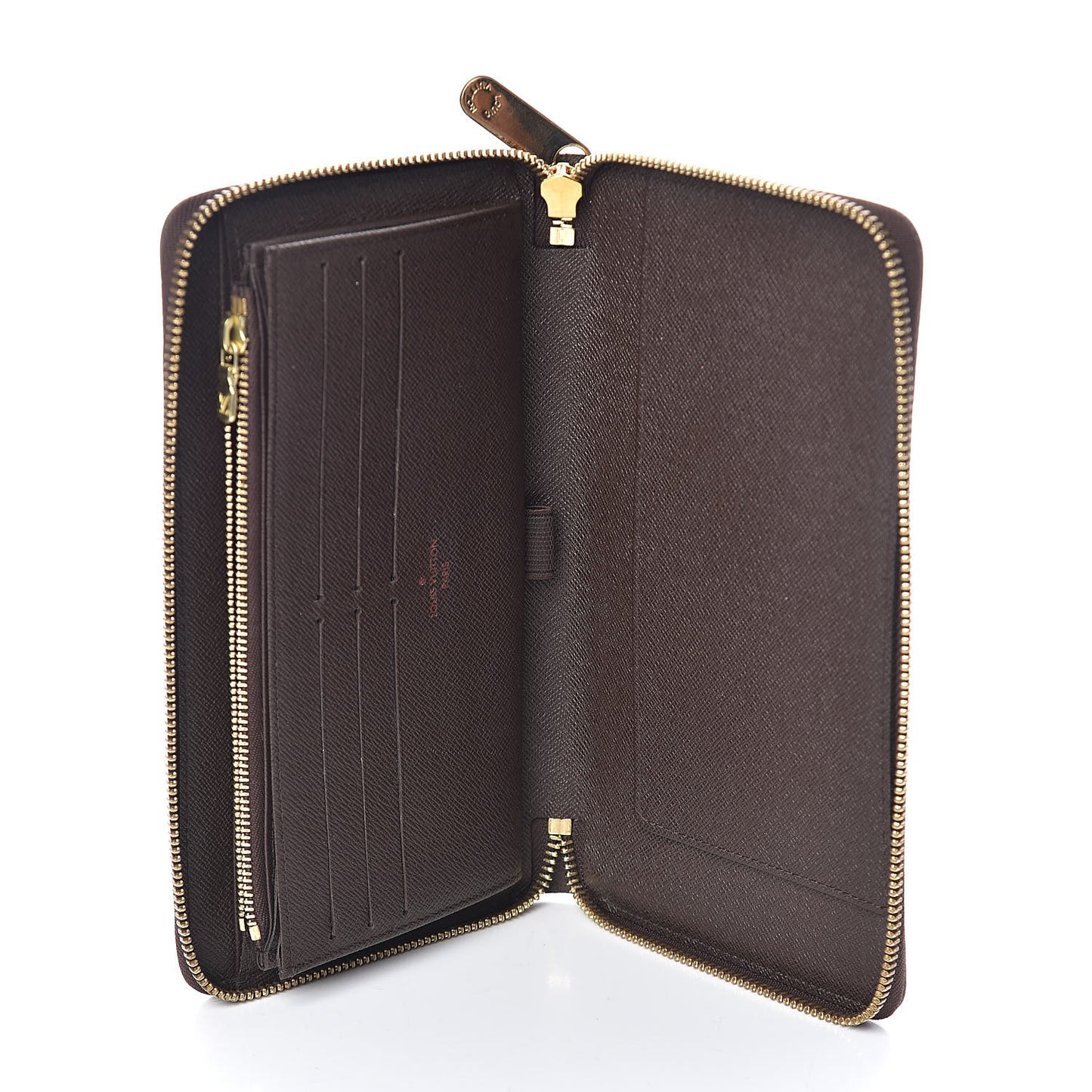 Damier Ebene Zippy Organizer Wallet