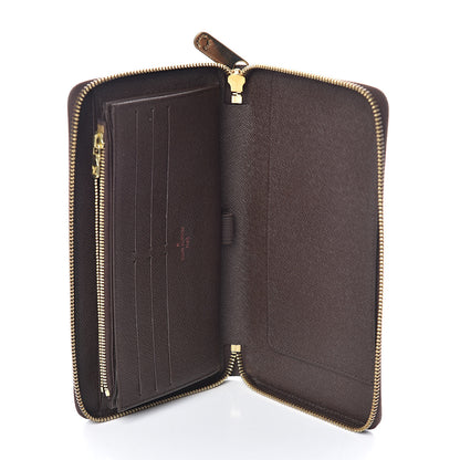 Louis Vuitton Damier Ebene Zippy Organizer Wallet 5 of 6