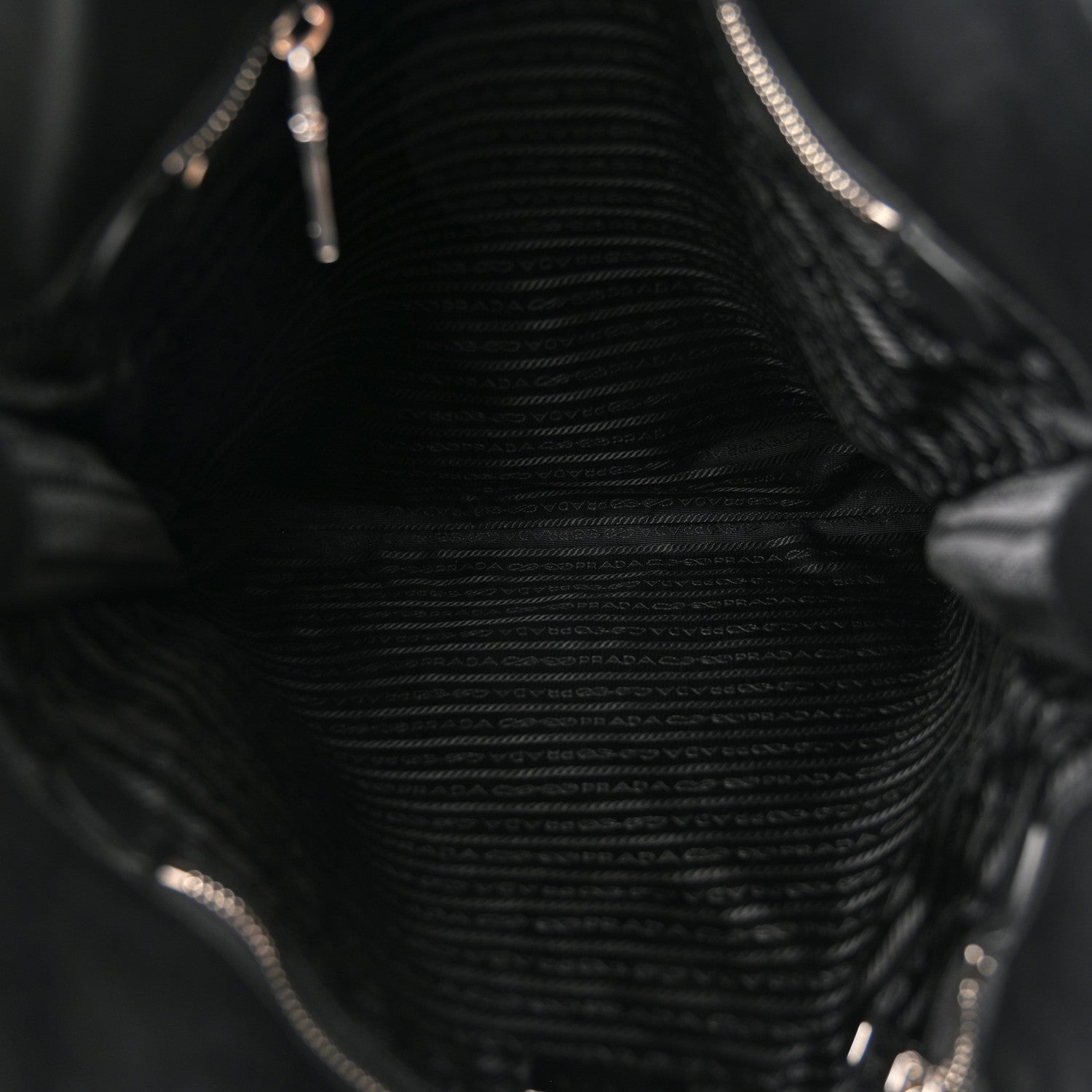 Prada Soft Calfskin Tote Black 5 of 11