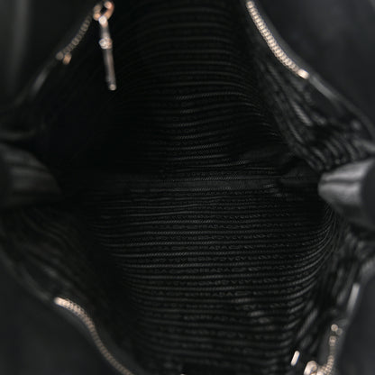 Prada Soft Calfskin Tote Black 5 of 11