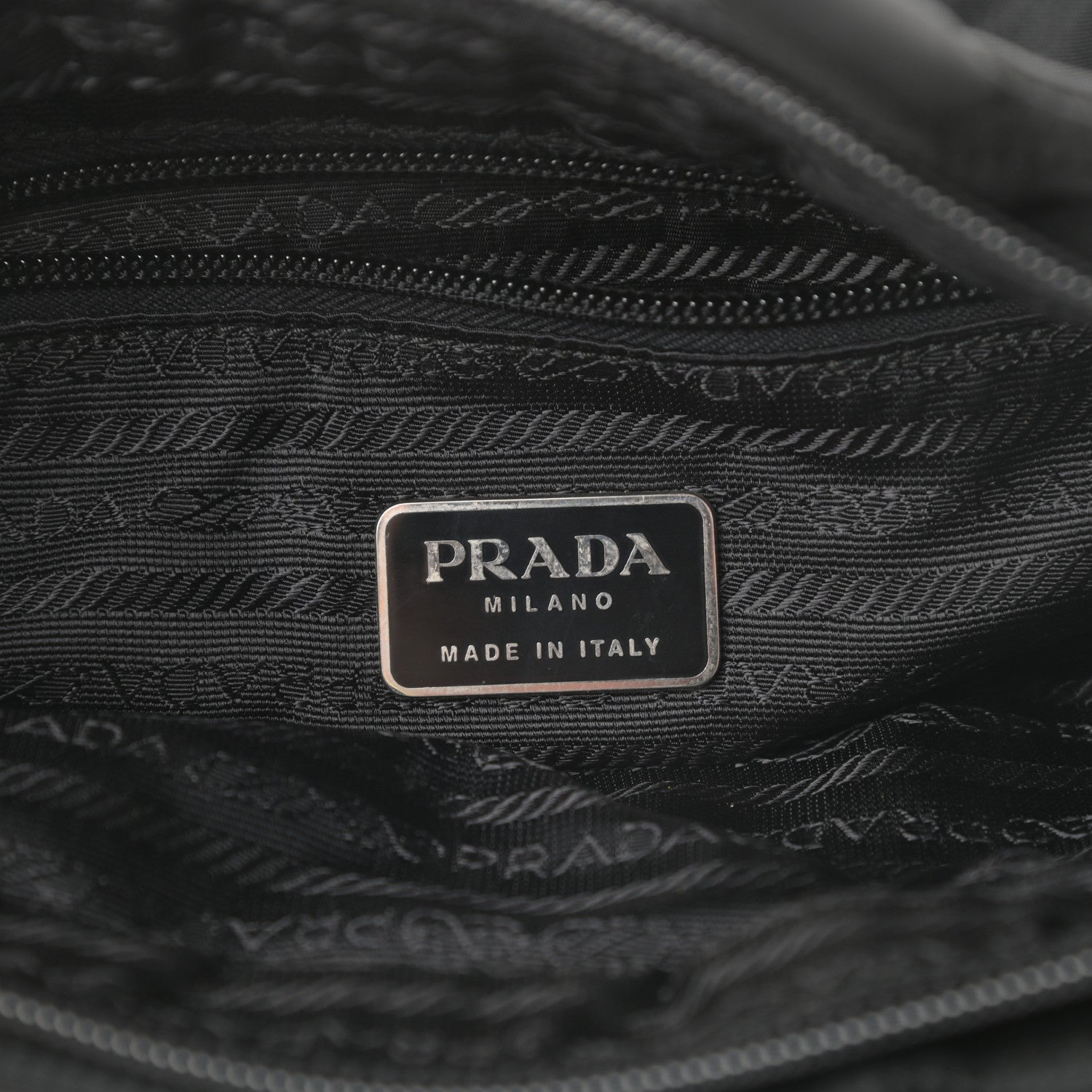 Prada Tessuto Nylon Tote Black 6 of 10