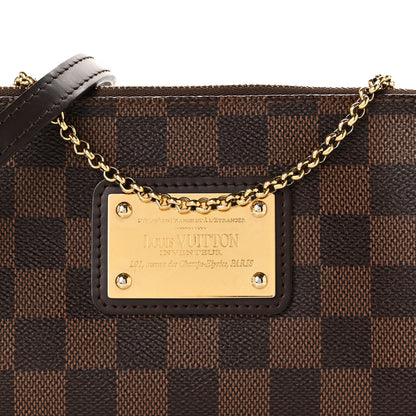 Louis Vuitton Damier Ebene Eva Clutch 8 of 10