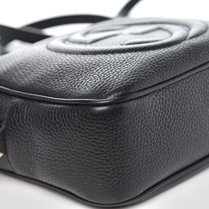 Gucci Pebbled Calfskin Small Soho Disco Bag Black 9 of 11