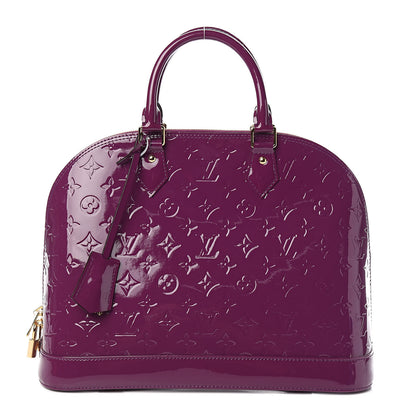Louis Vuitton Vernis Alma MM Amethyste 1 of 10