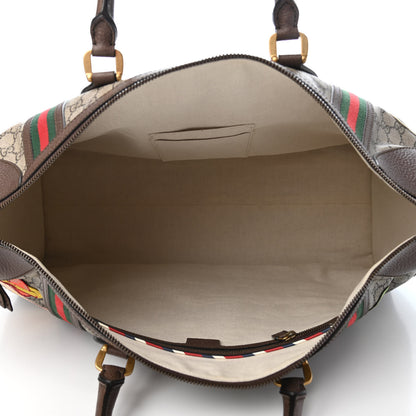 Gucci Soft GG Supreme Monogram Courrier Large Duffle Bag Beige New Acero Multicolor 4 of 4