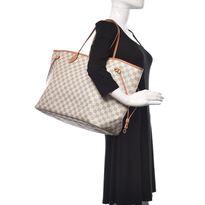 Louis Vuitton Damier Azur Neverfull GM 2 of 30