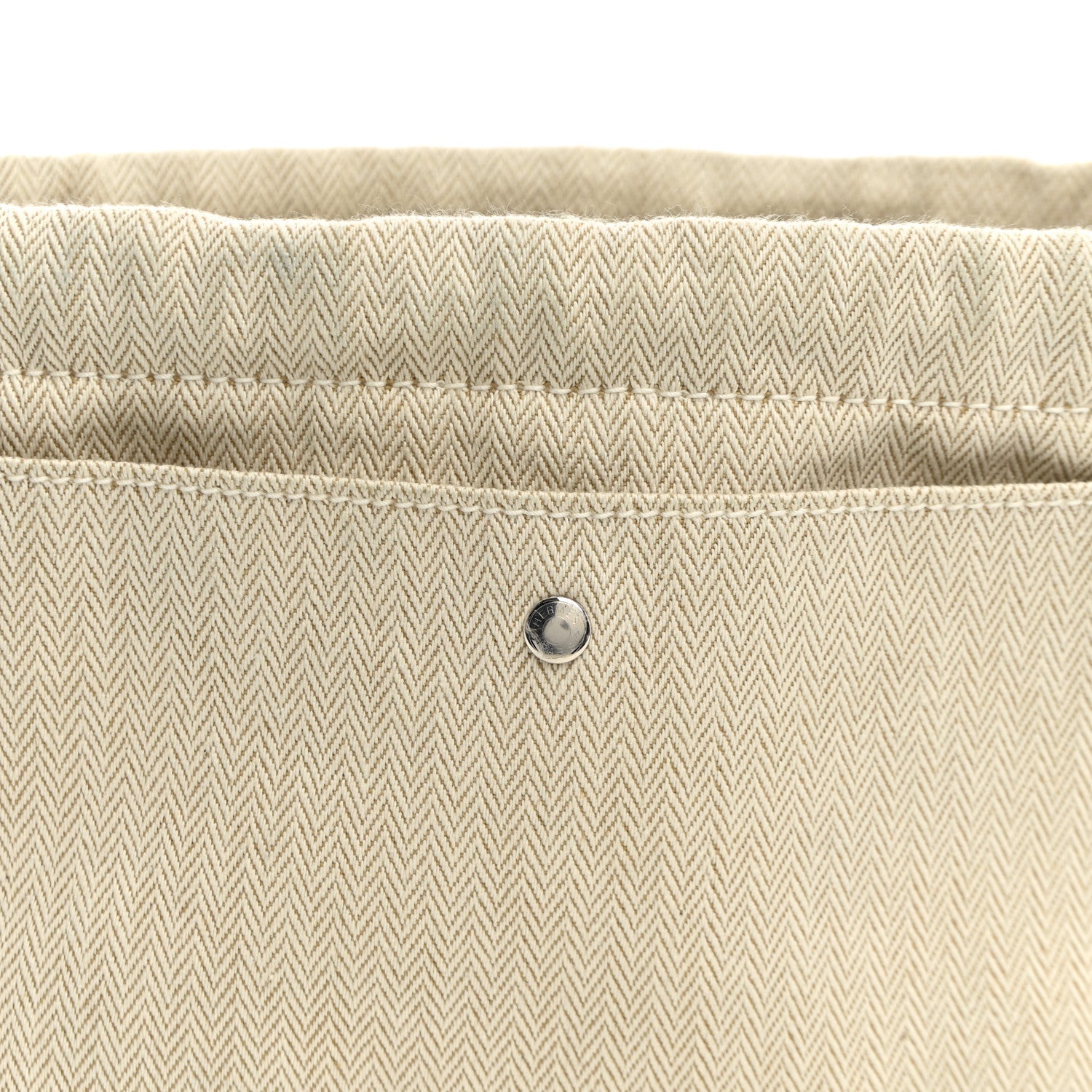 Hermes Canvas Barenia Fourbi 20 PM Pouch Naturel Fauve 8 of 11