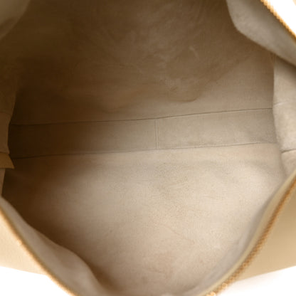 Celine Supple Calfskin Large Romy Shoulder Bag Rice 5 of 9