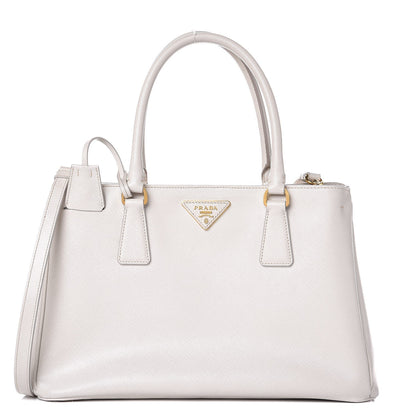 Prada Saffiano Lux Medium Tote Talco 1 of 17