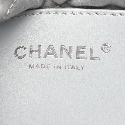 Chanel Metallic Lambskin Quilted Mini Chanel 22 Silvery 7 of 10