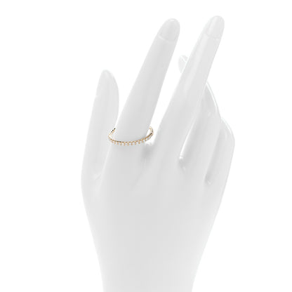 David Yurman 18k Yellow Gold Diamond 2mm Cable Collectibles Stack Ring 63 10.25 2 of 4