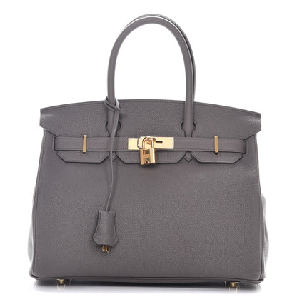 Hermes Togo Birkin 30 Etain 1 of 26