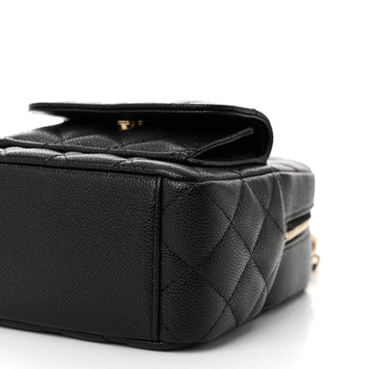 Chanel Caviar Quilted CC Mini Classic Backpack Black 10 of 11