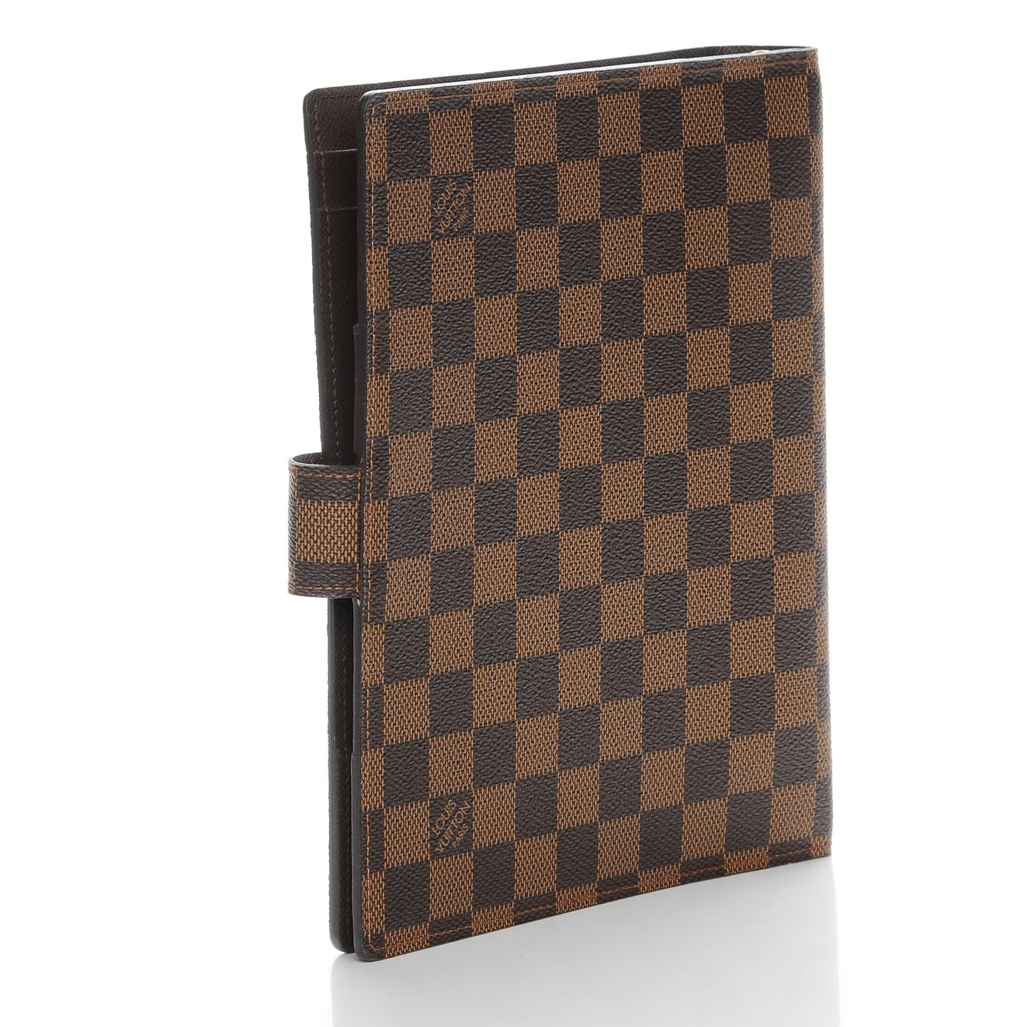 Damier Ebene Large Ring Agenda Cover