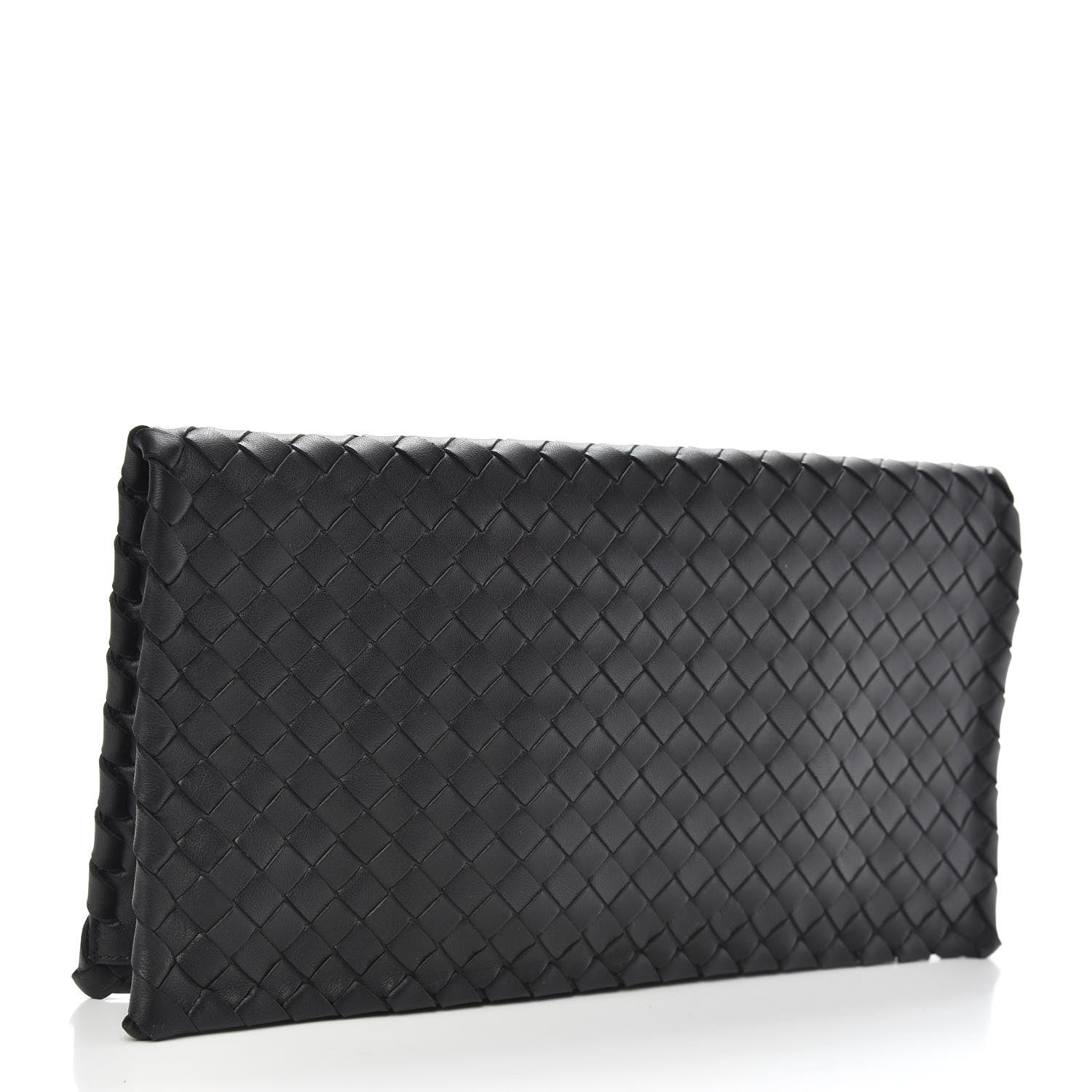 Bottega Veneta Nappa Intrecciato Turnlock Clutch Black 3 of 7