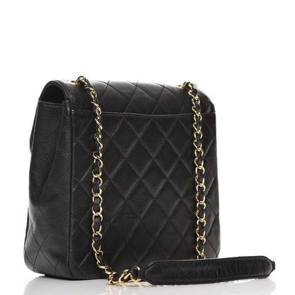 Chanel Caviar Quilted Medium Flap Shoulder Bag Black 3 of 9