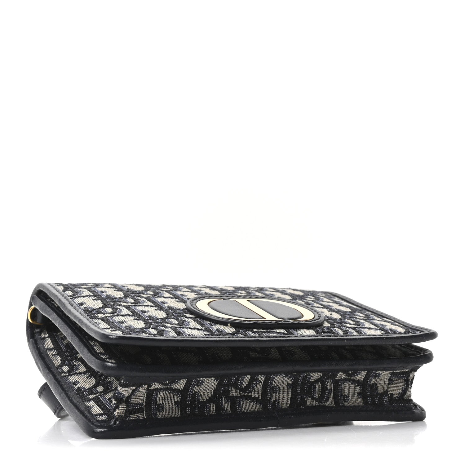 Christian Dior Oblique 30 Montaigne 2-In-1 Pouch Blue 3 of 9