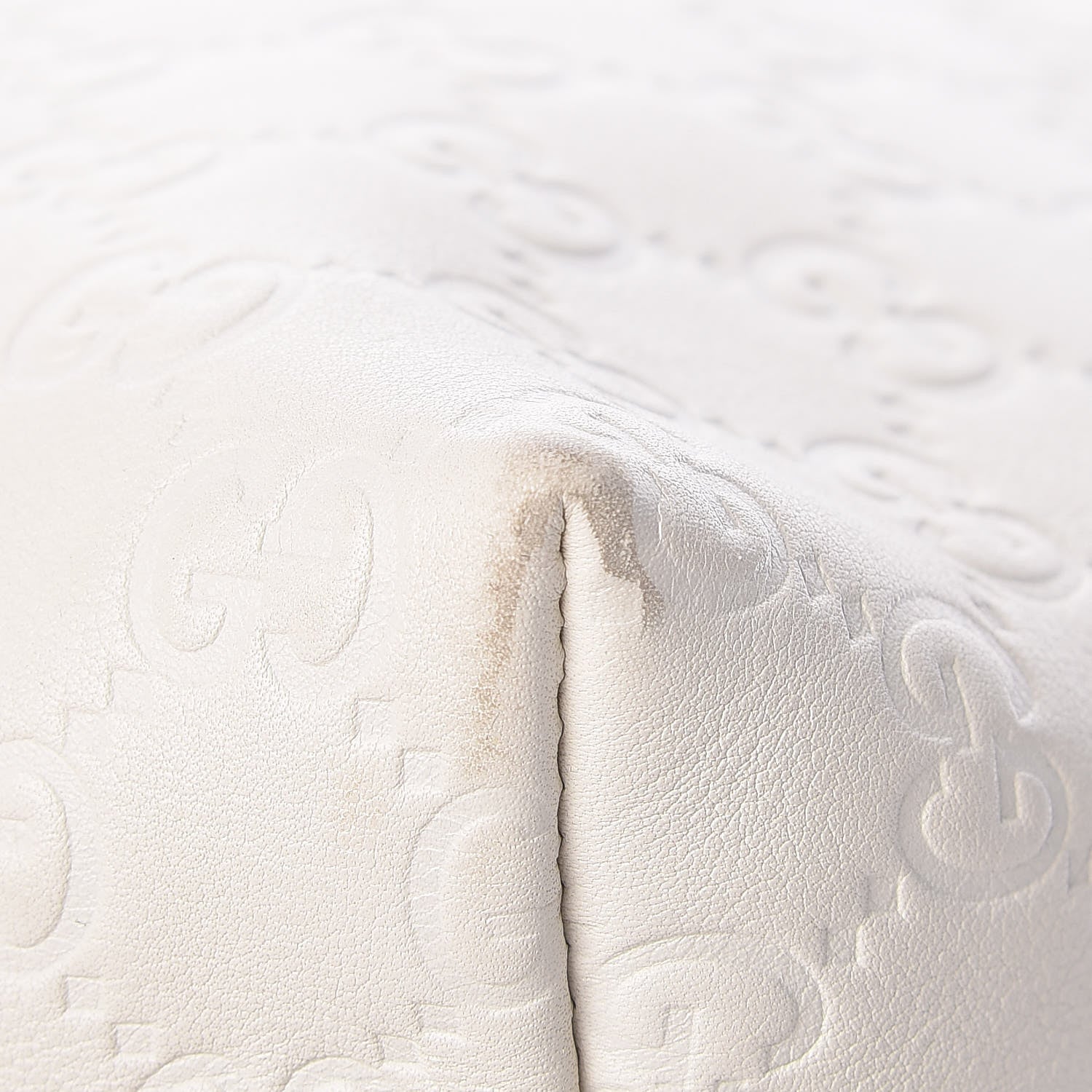 Gucci Guccissima Large Icon Bit Hobo Off White 9 of 16