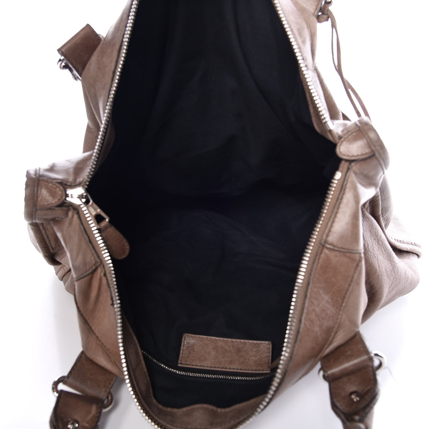 Agneau Giant 21 Silver Hardware Weekender Noix