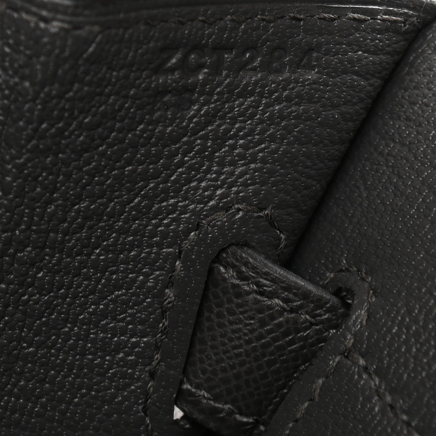 Hermes Grained Monsieur Birkin Sellier 30 Graphite 7 of 13