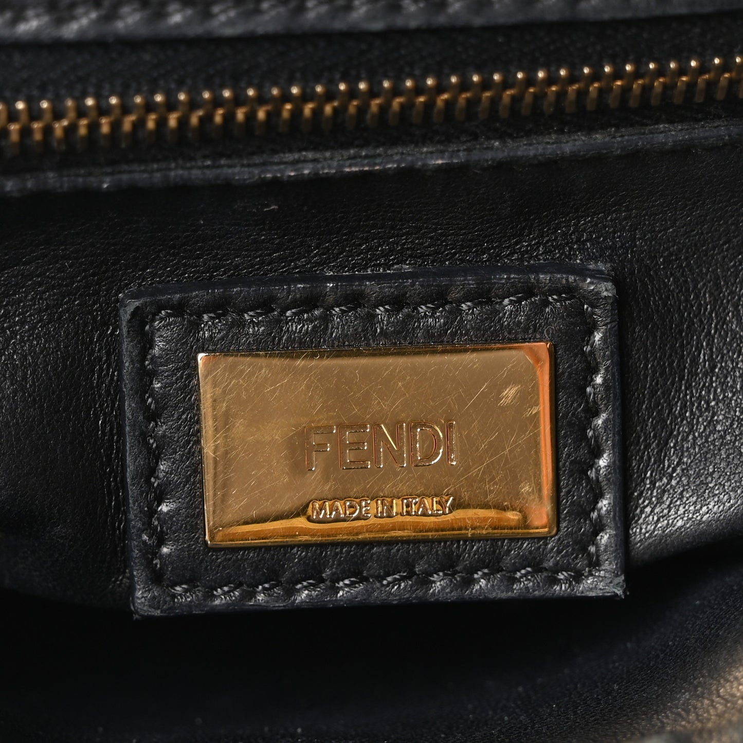 Nappa Mini Peekaboo Iconic Satchel Black
