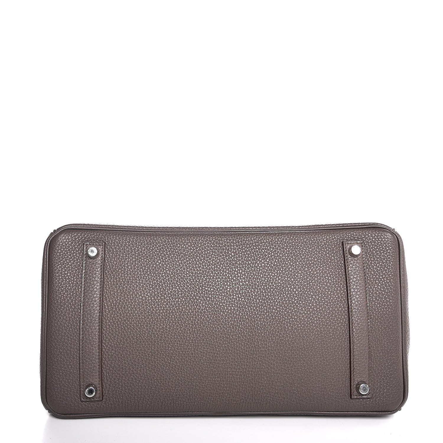 Hermes Togo Horeshoe Birkin 35 Etain Gris Perle 6 of 37
