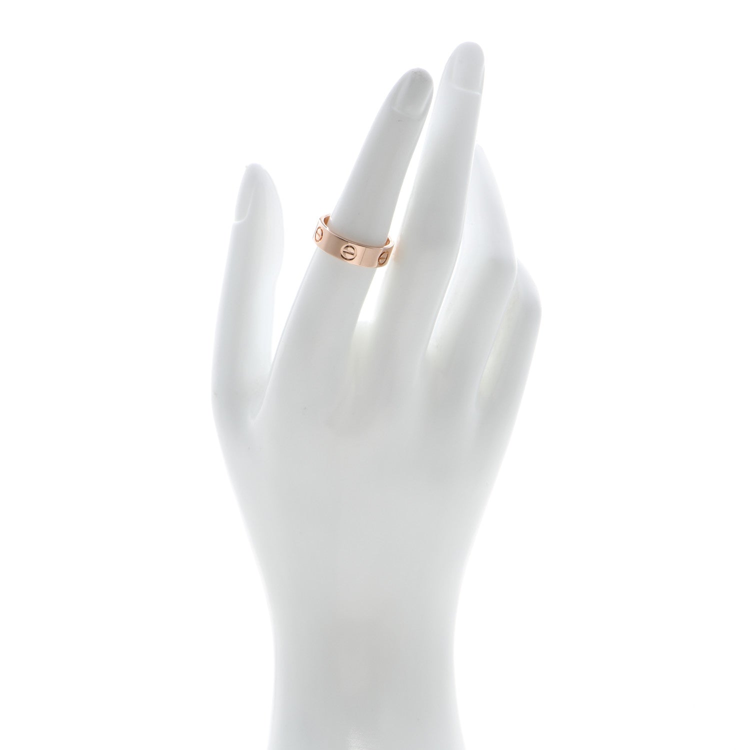 Cartier 18K Pink Gold 5.5mm LOVE Ring 54 7 2 of 4