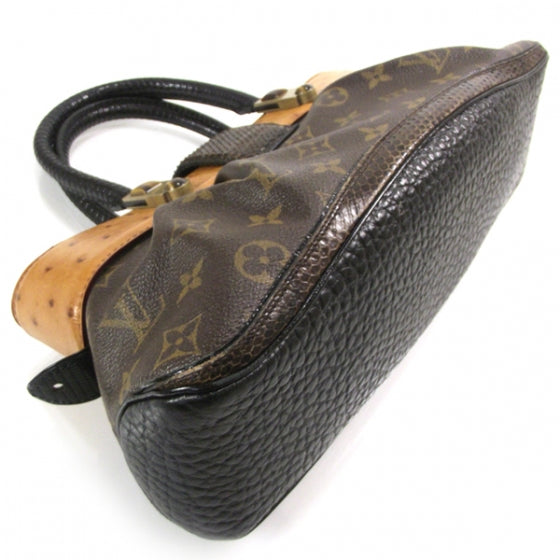 Monogram Ostrich Macha Waltz