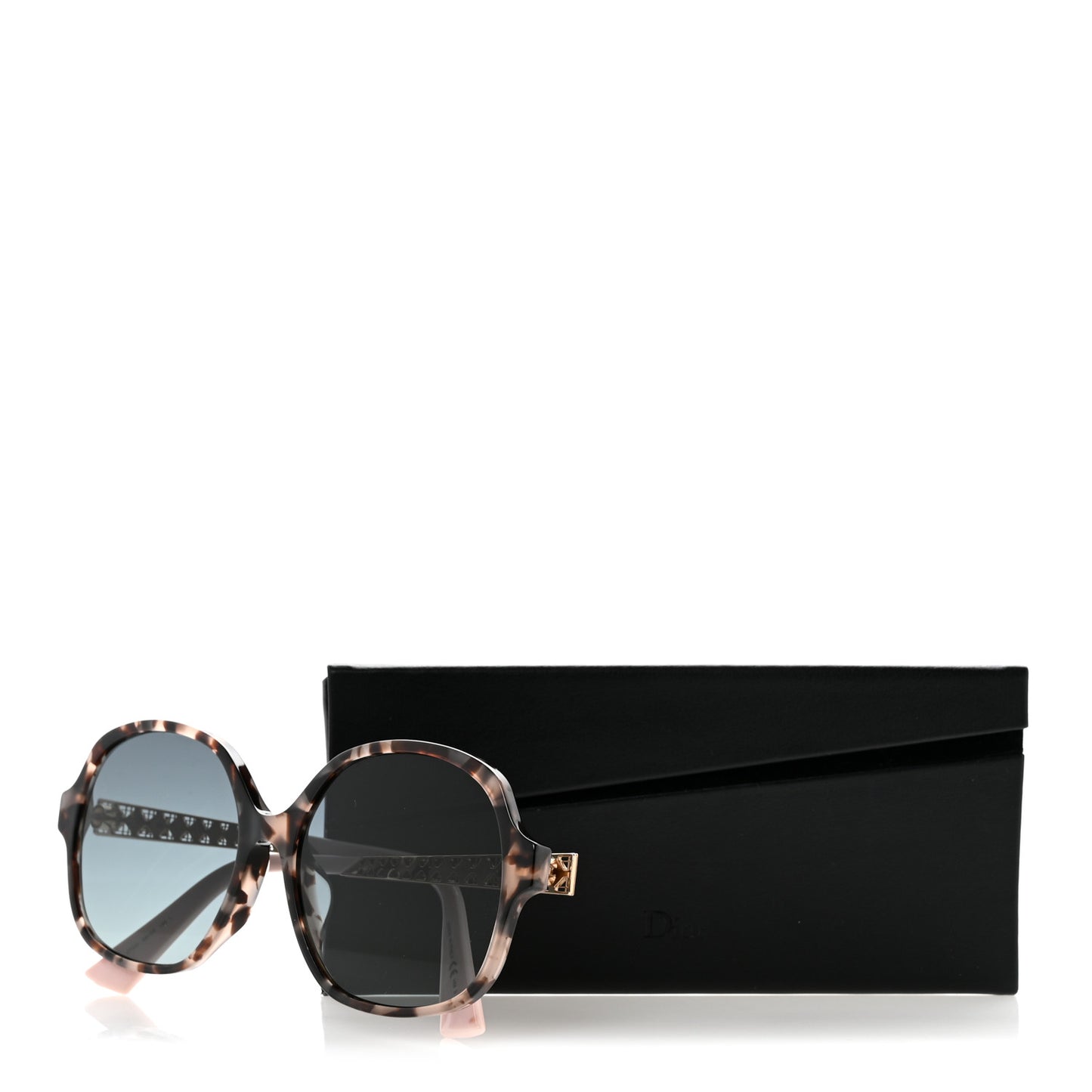 Acetate Diorama 8F Sunglasses Tortoise Pink Gold