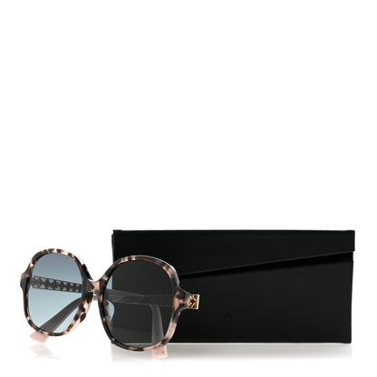 Christian Dior Acetate Diorama 8F Sunglasses Tortoise Pink Gold 9 of 9