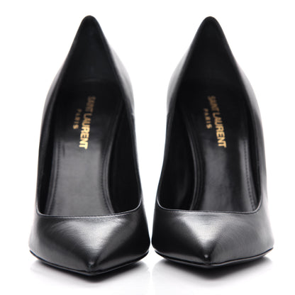 Saint Laurent Calfskin Opyum 110 Pumps 37 Black 2 of 11