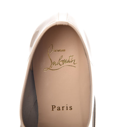 Christian Louboutin Patent Fred Oxfords 36.5 Bone 7 of 9