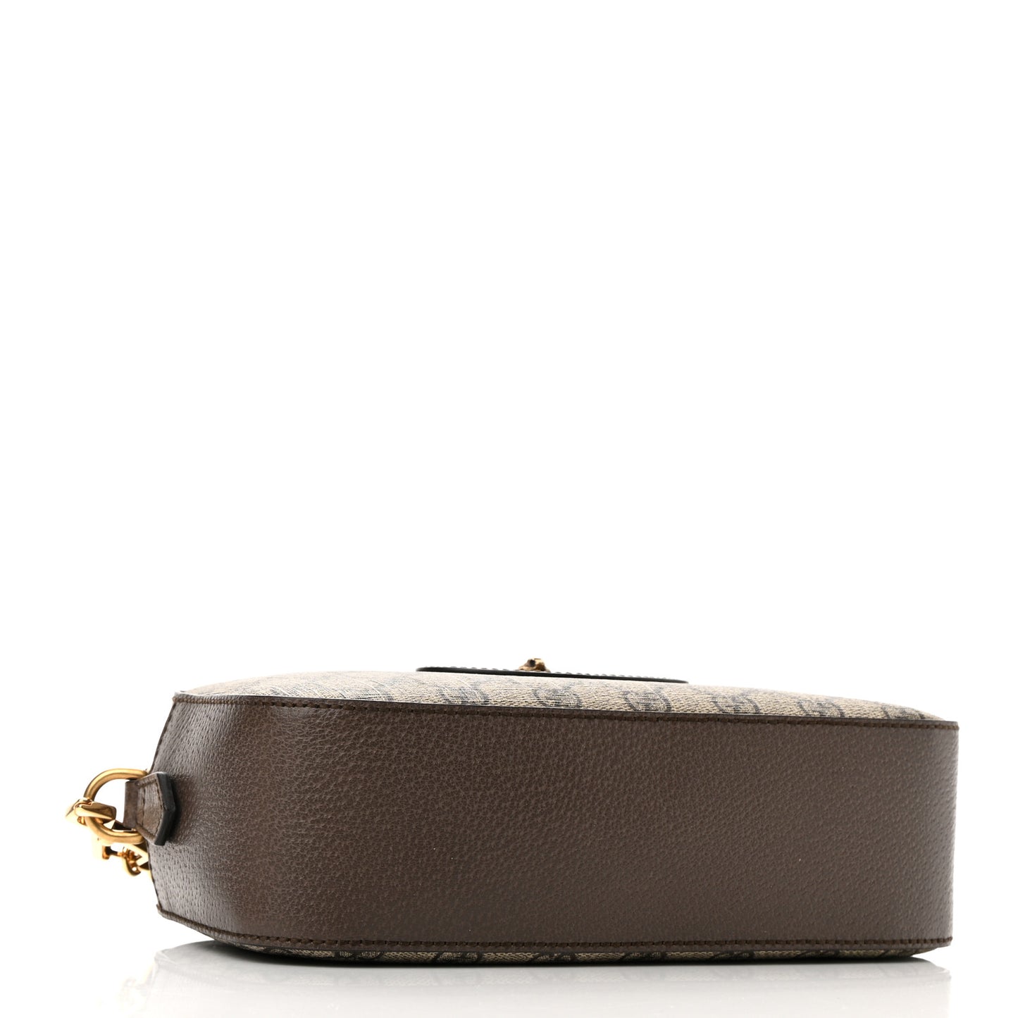 GG Supreme Monogram Web Neo Vintage Shoulder Bag Beige New Acero Crop